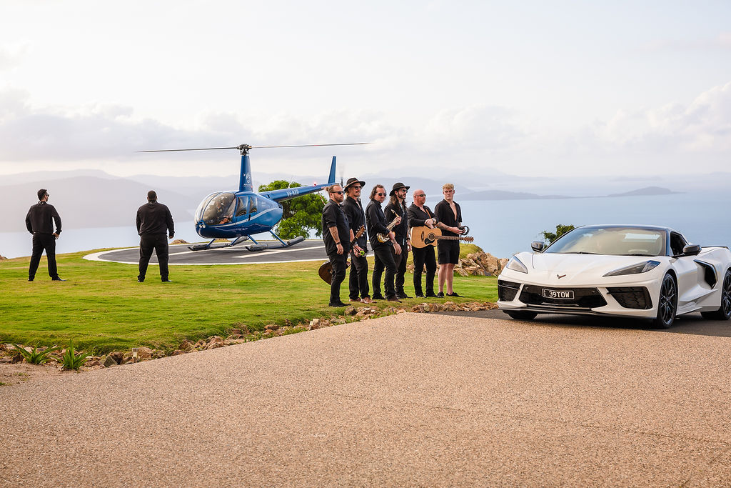Wedding musicians & DJs like DJ Daniel Ahri in Whitsundays, with stunning views of Hayman, Hamilton, and Daydream Island.
